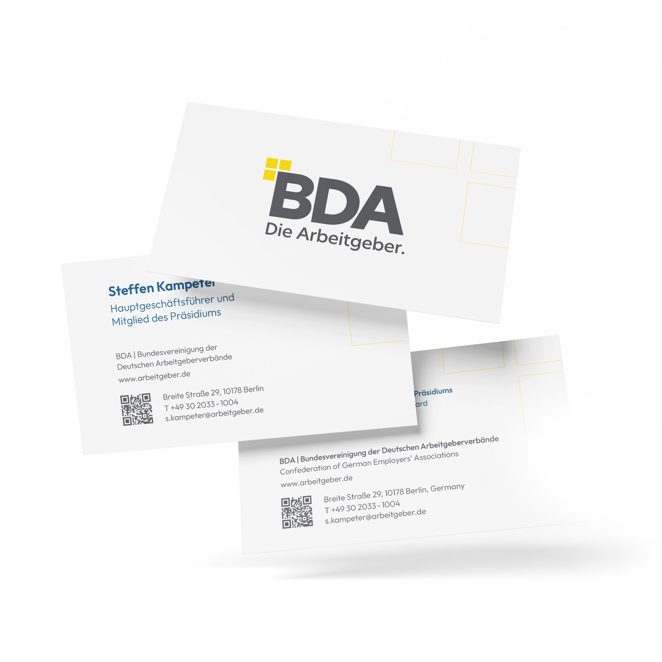 BDA Arbeitgeberverband Corporate Design Branding